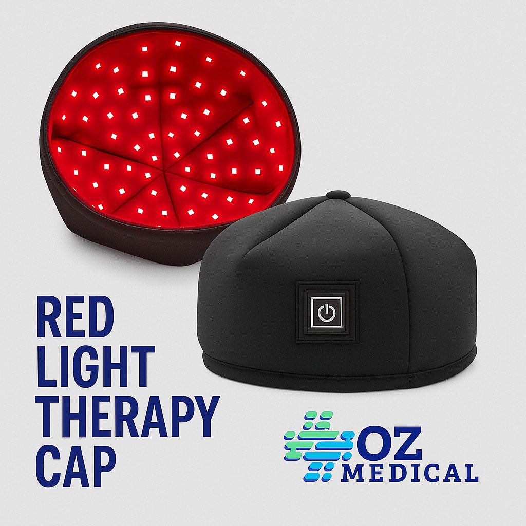 Red Light Therapy Hair Growth Cap (660nm + 830nm | 120 LEDs)
