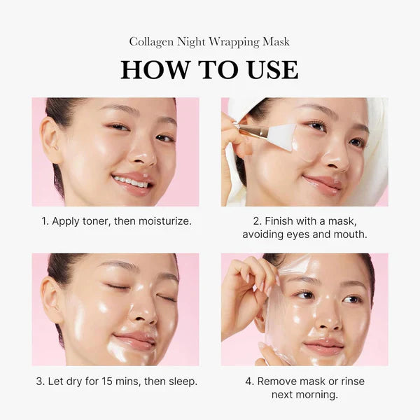 NEW Medicube Collagen Night Wrapping Mask – 75 mL
