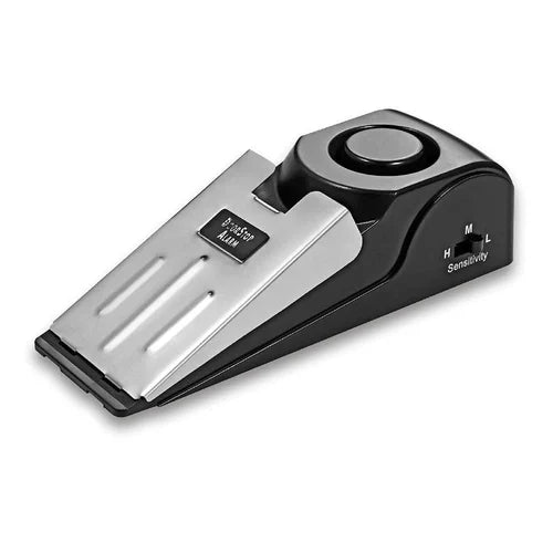 120 dB Door Stop Alarm – Portable Security Wedge