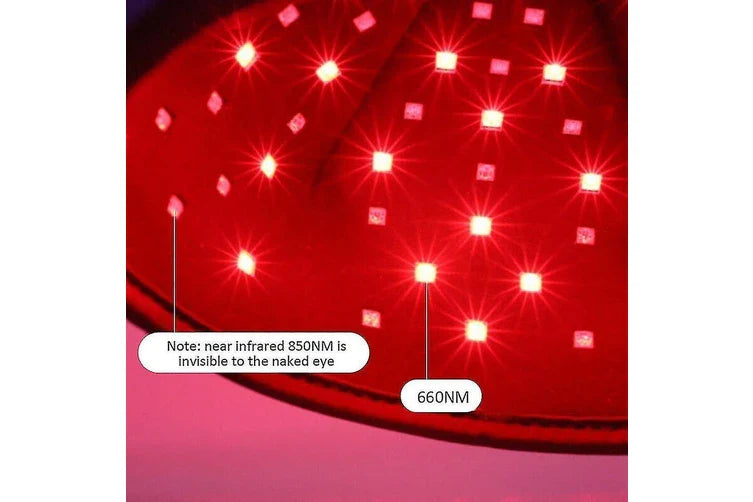Red Light Therapy Hair Growth Cap (660nm + 830nm | 120 LEDs)
