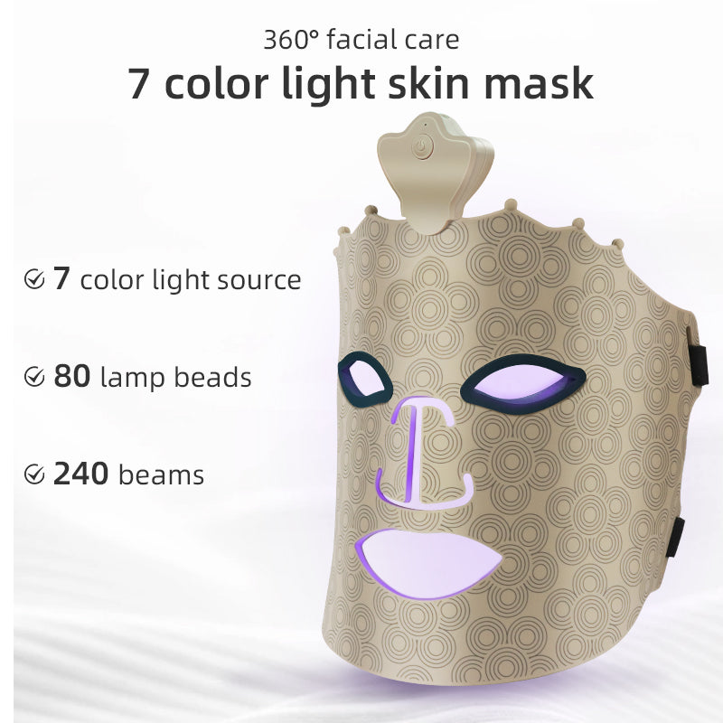 7-Colour LED Light Therapy Mask – Pro Skin Rejuvenation