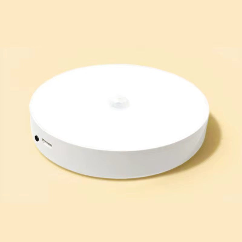 Motion Sensor LED Night Light Body Induction Lamp USB Rechargeable Wall Mount