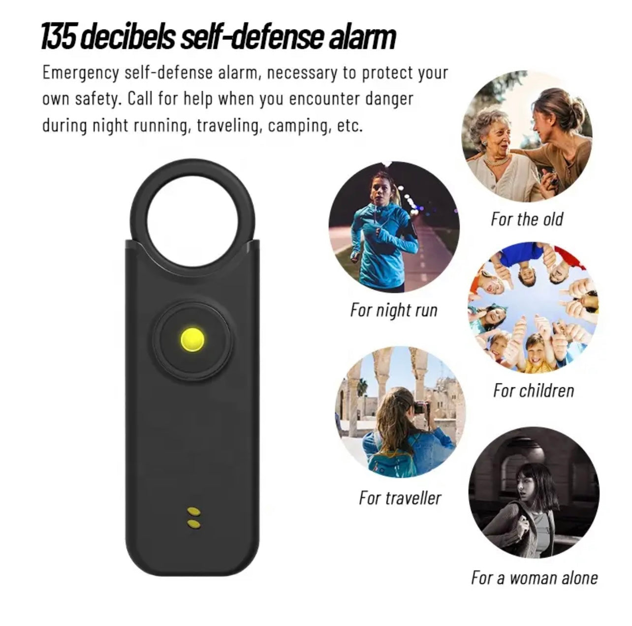 Premium Personal Safety Alarm