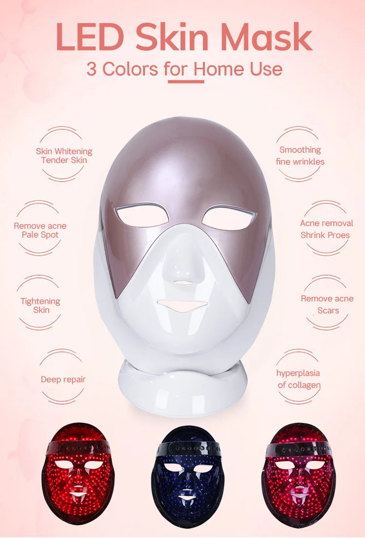 Photon Rejuvenation LED Light Beauty Mask