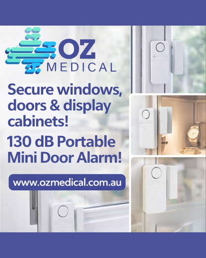 130 dB Portable Mini Retail Store Door Alarm